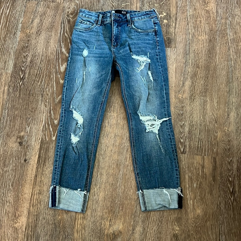 KUT crop jeans